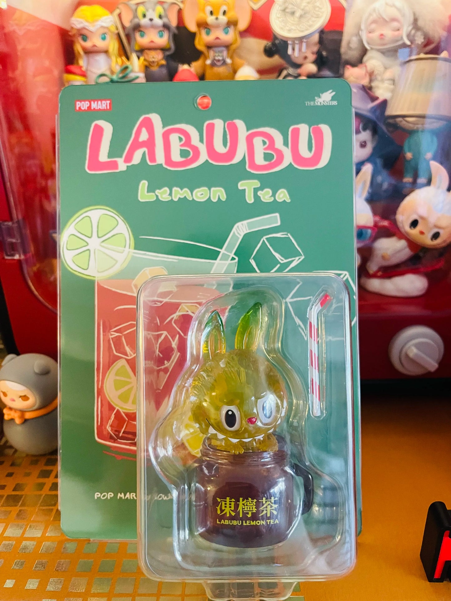 LABUBU Lemon Tea Figure