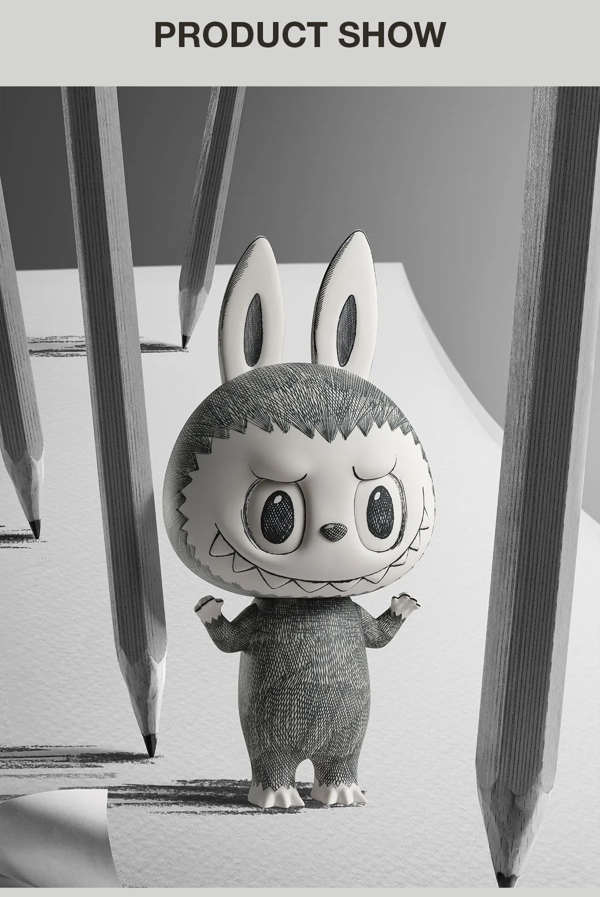 MEGA LABUBU 1000% Sketch