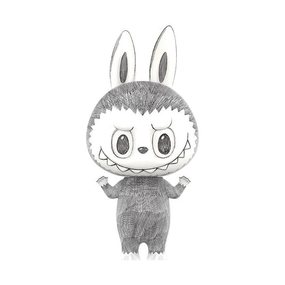 MEGA LABUBU 400% Sketch